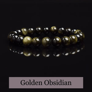 Golden Obsidian Bracelet – Protection