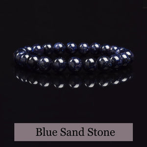 Blue Sandstone Bracelet – Confidence