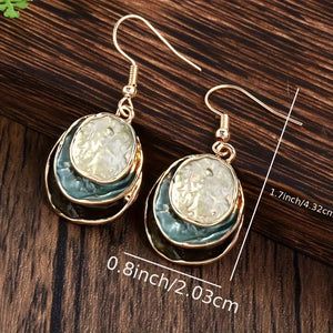 Layered Necklace & Earrings Set – Elegant