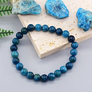 Blue Apatite Bracelet – Motivation