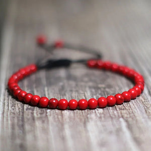 4mm Natural Stone Bracelet