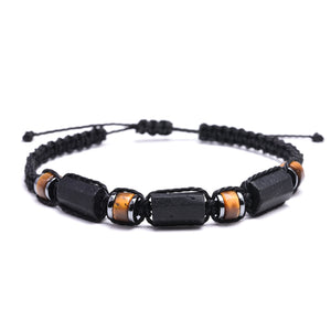 Black Tourmaline & Tiger eye Bracelet