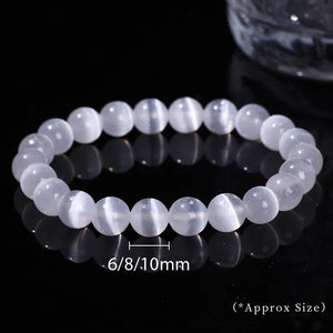 White Selenite Bracelet – Cleansing