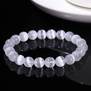 White Selenite Bracelet – Cleansing