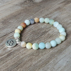 Amazonite Bead Bracelet -Malas and Bracelets My Zen Temple