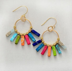 Bohemian Chakra Earrings - My Zen Temple