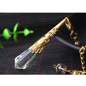 Clear Crystal Pendulums for Dowsing - My Zen Temple