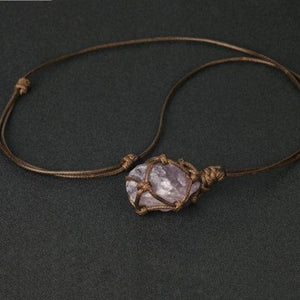 Crystal Rope Wrap Necklace -Necklaces My Zen Temple