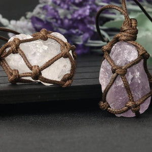 Crystal Rope Wrap Necklace -Necklaces My Zen Temple
