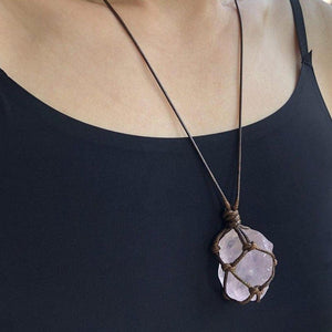 Crystal Rope Wrap Necklace -Necklaces My Zen Temple