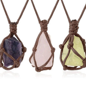Crystal Rope Wrap Necklace -Necklaces My Zen Temple