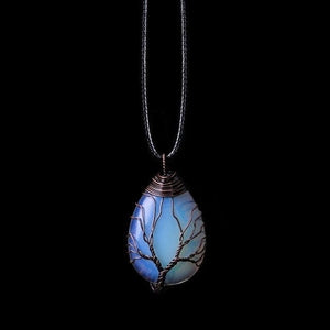 Crystal Tree of Life Necklace -Necklaces My Zen Temple