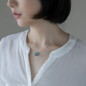 Halo Crystal Necklace -Necklaces My Zen Temple