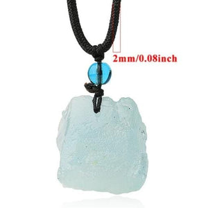 Irregular Natural Healing Stone Necklace -Necklaces My Zen Temple