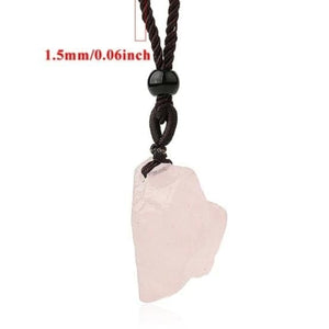 Irregular Natural Healing Stone Necklace -Necklaces My Zen Temple