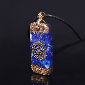 Lapis Lazuli Orgone Energy Necklace -Necklaces My Zen Temple