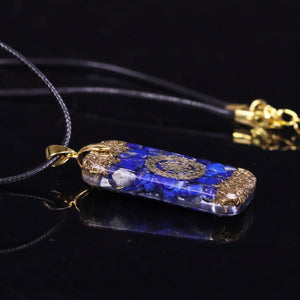 Lapis Lazuli Orgone Energy Necklace -Necklaces My Zen Temple