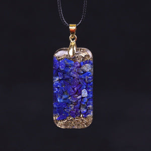 Lapis Lazuli Orgone Energy Necklace -Necklaces My Zen Temple