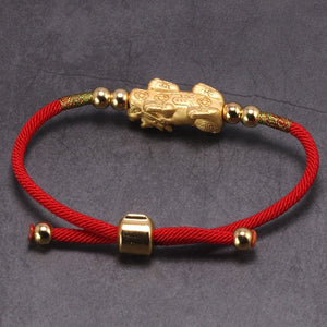 Lucky Pixiu Rope Bracelets -Malas and Bracelets My Zen Temple