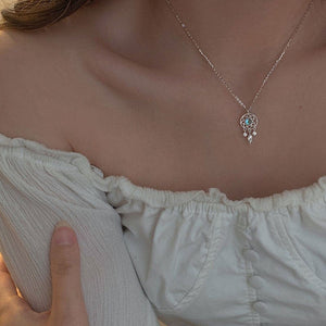 Moonstone Charm Necklace -Necklaces My Zen Temple