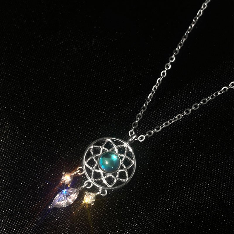 Moonstone Charm Necklace -Necklaces My Zen Temple