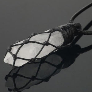 Natural Stone Rope Wrap Necklace -Necklaces My Zen Temple