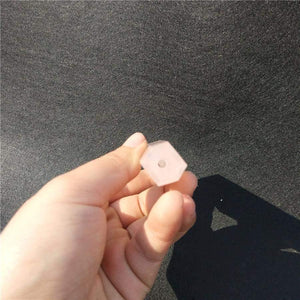 Rose Quartz Crystal Pipe -Crystal Pipes My Zen Temple