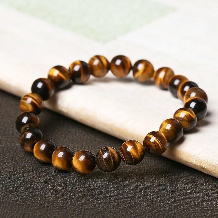 Tiger Eye Beads Bracelets -Malas and Bracelets My Zen Temple