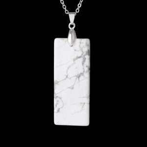 Rectangle Crystal Necklace – Energy