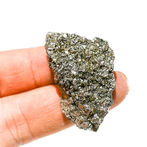 Raw Pyrite Necklace – Abundance