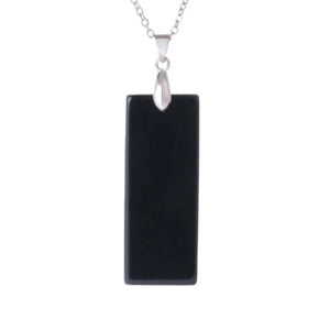 Rectangle Crystal Necklace – Energy