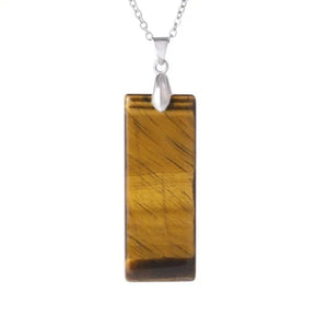 Rectangle Crystal Necklace – Energy