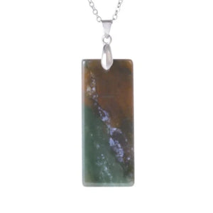 Rectangle Crystal Necklace – Energy