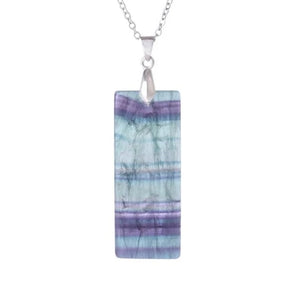 Rectangle Crystal Necklace – Energy