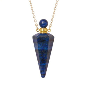 Crystal Perfume Bottle Necklace – Healing