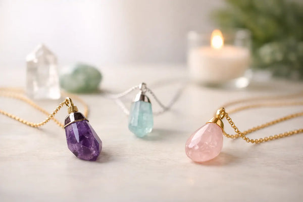 Healing Crystal Necklace Guide for Daily Wear