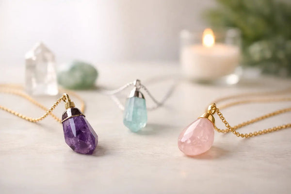 Healing Crystal Necklace Guide for Daily Wear - My Zen Temple