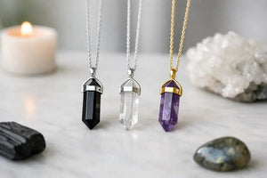 How to Choose a Protection Crystal Necklace - My Zen Temple