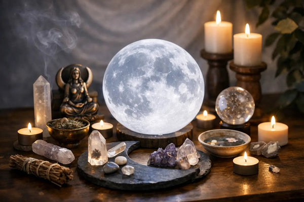 Moon Altar Setup for Ritual, Rest, and Renewal - My Zen Temple
