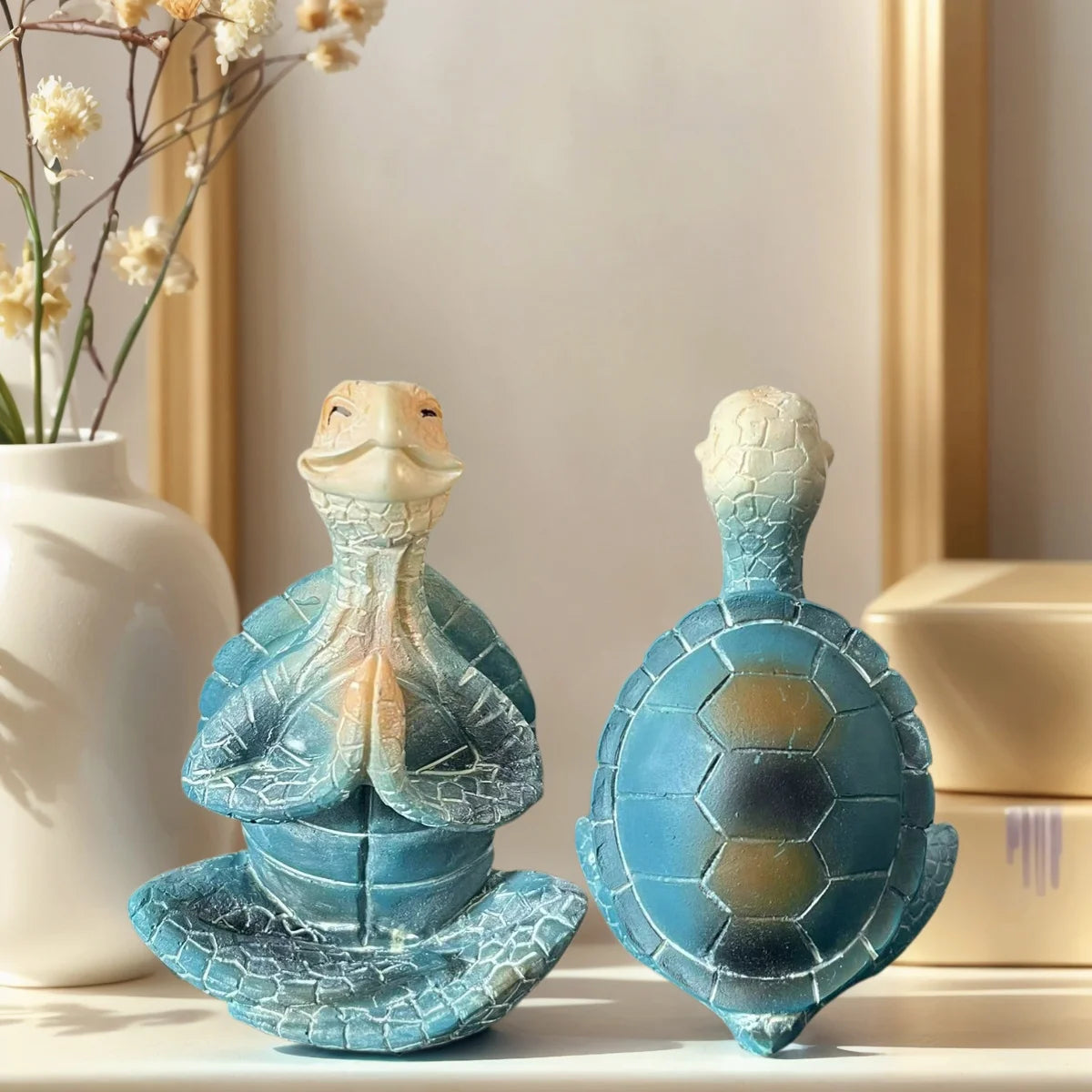 Meditation Turtle Statue - Wisdom