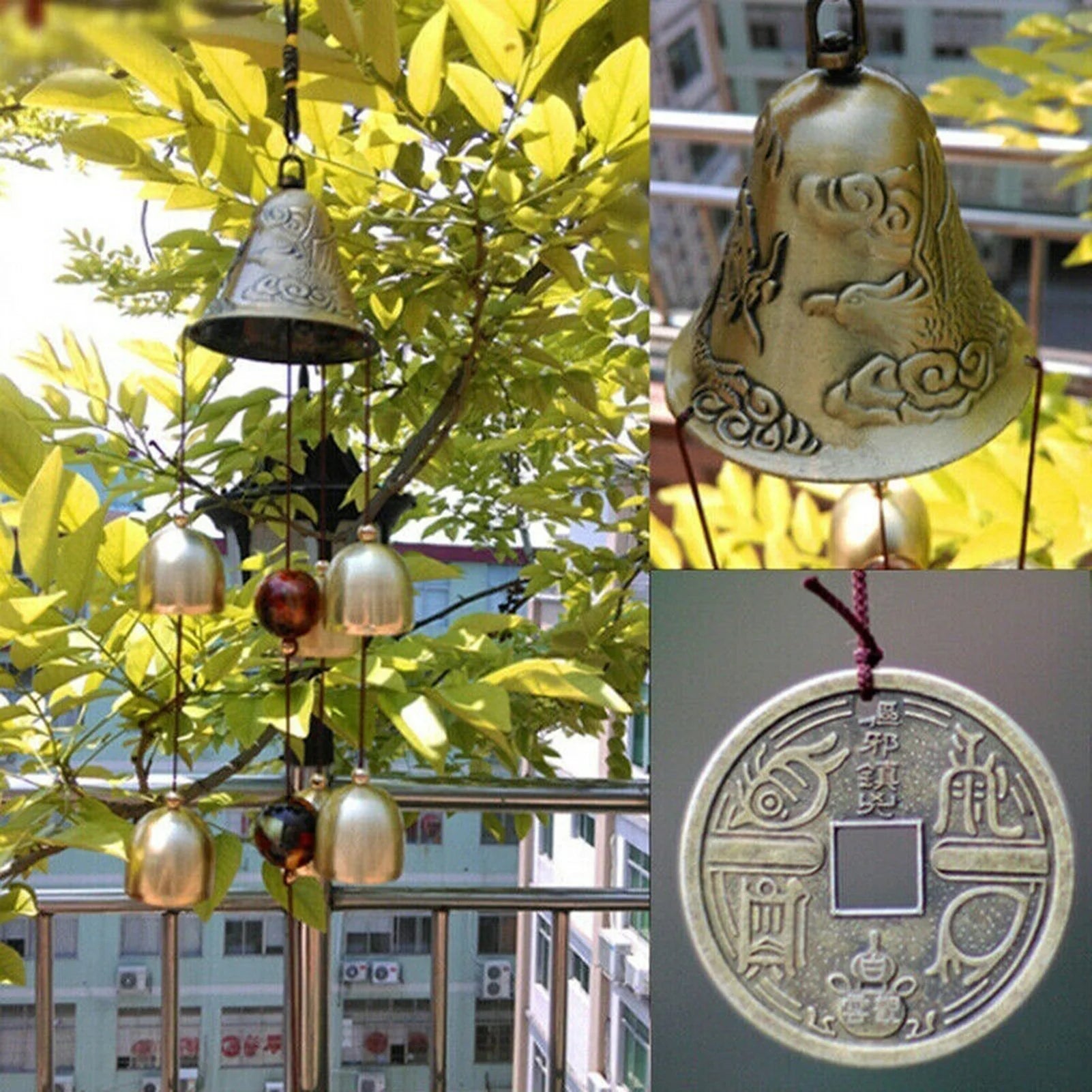 6 Bells Wind Chimes - Feng Shui