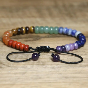 7 Chakra Stone Bead Bracelets