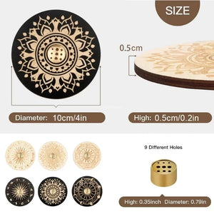 Wood Incenses Holder - Relaxation