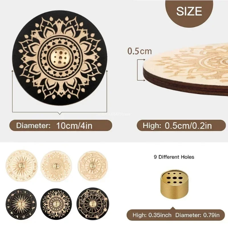 Wood Incenses Holder - Relaxation