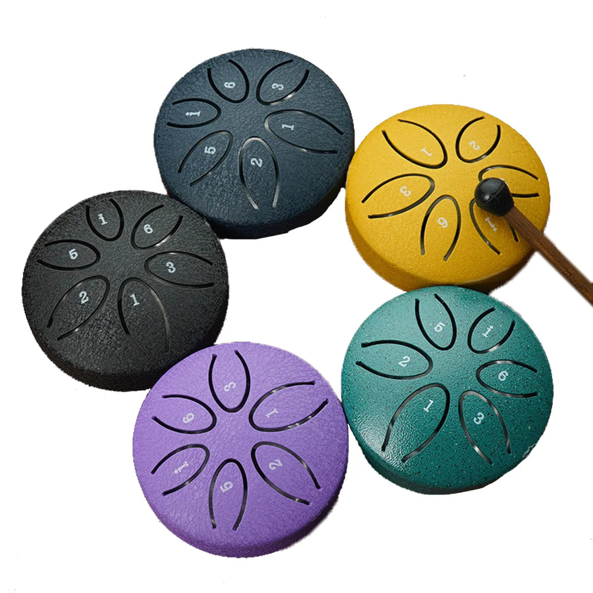 Mini Steel Tongue Drum 3" – Healing