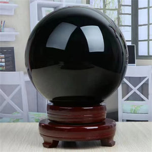 Black Obsidian Sphere - Grounding