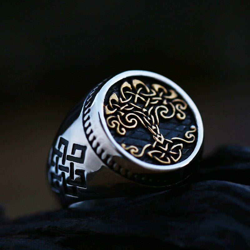 Tree Of Life Golden Ring