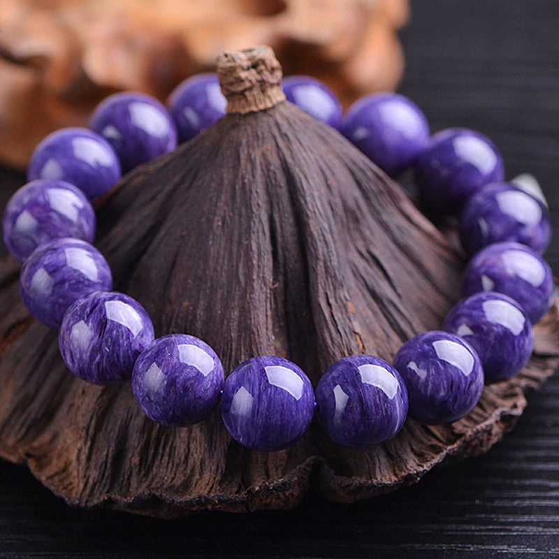 Charoite Beads Bracelet