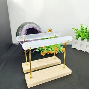 Selenite Bracelet Display Stand - Cleansing