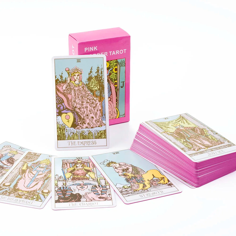 Pink Border Tarot Deck – Discovery